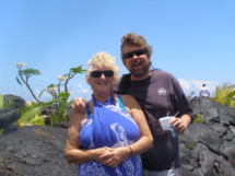 Jim & Frankie in Hawaii